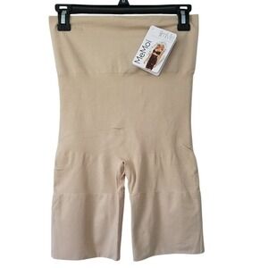 MeMoi Slim Me High Waist Thigh Shaper MSM-108 Size L / 3 Shaping Control NWT